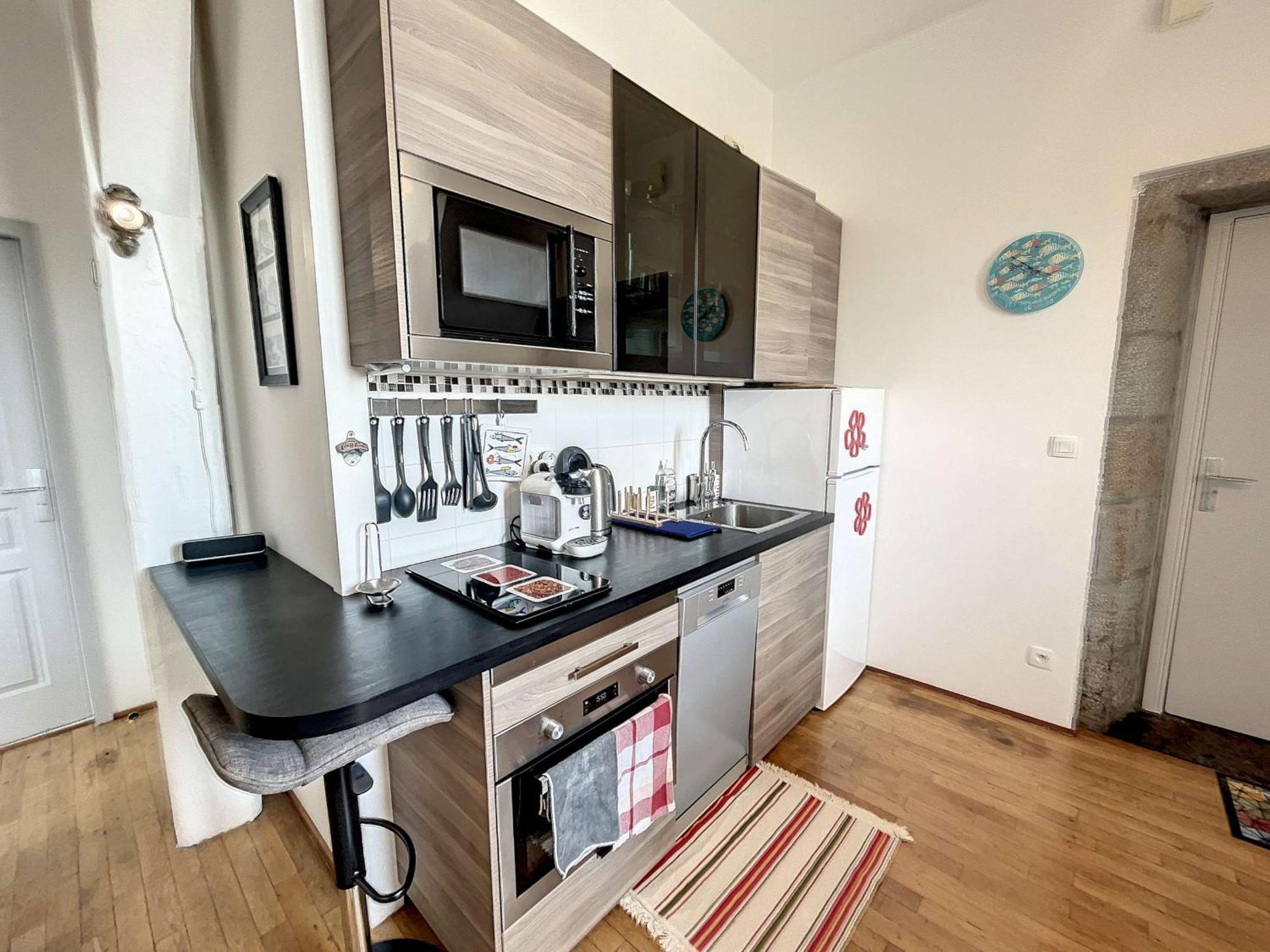 Appartement Cosy, 200M Plage, Parking Prive, Wifi - Fr-1-361-18 Granville Exterior photo
